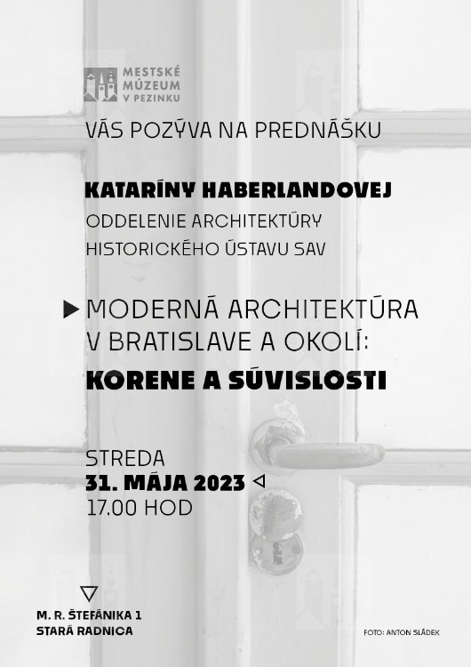 Moderná architektúra v Bratislave a okolí: korene a súvislosti
